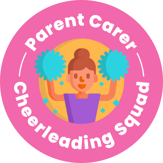 Parent Carer Cheerleading Squad Logo